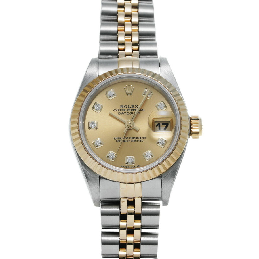 Rolex Oyster Perpetual Datejust Diamond Dial Watch