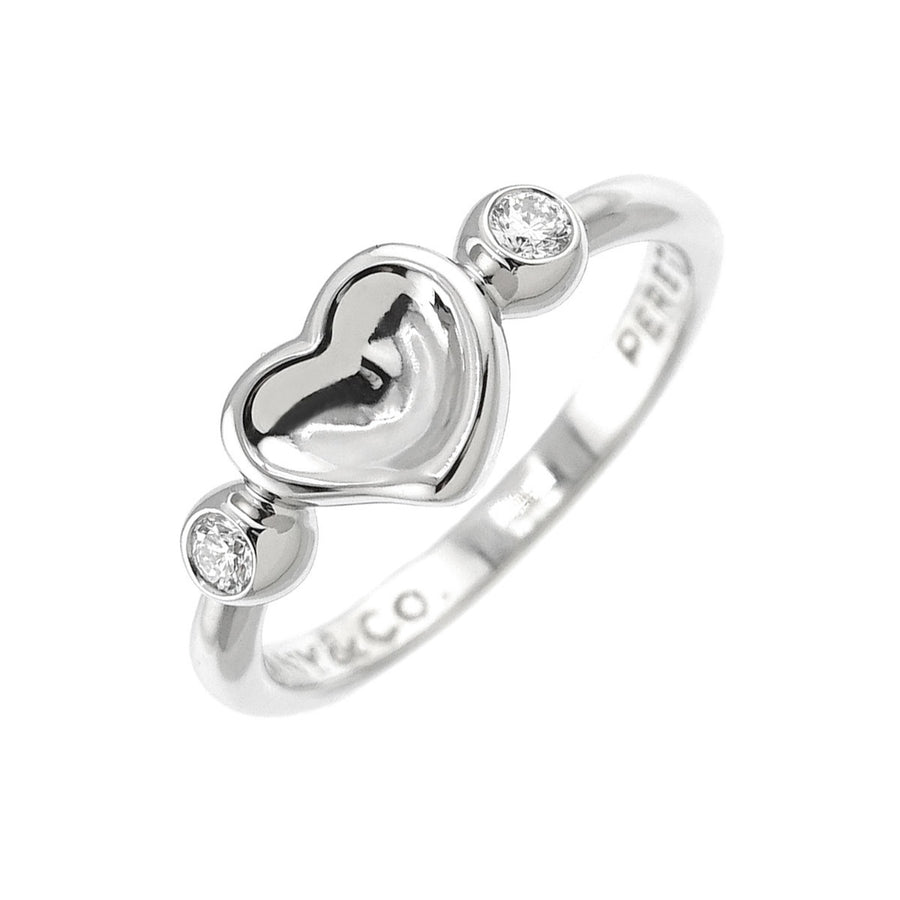 Tiffany & Co. Heart Two Diamond Accent Ring