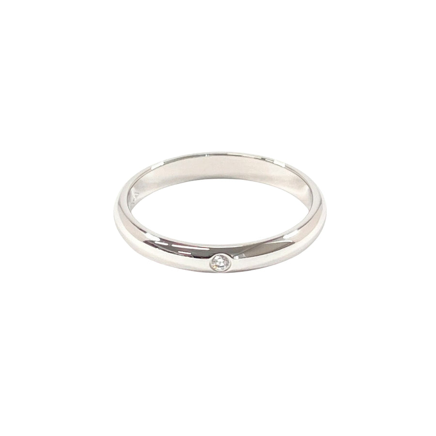 Cartier Platinum Diamond Wedding Band