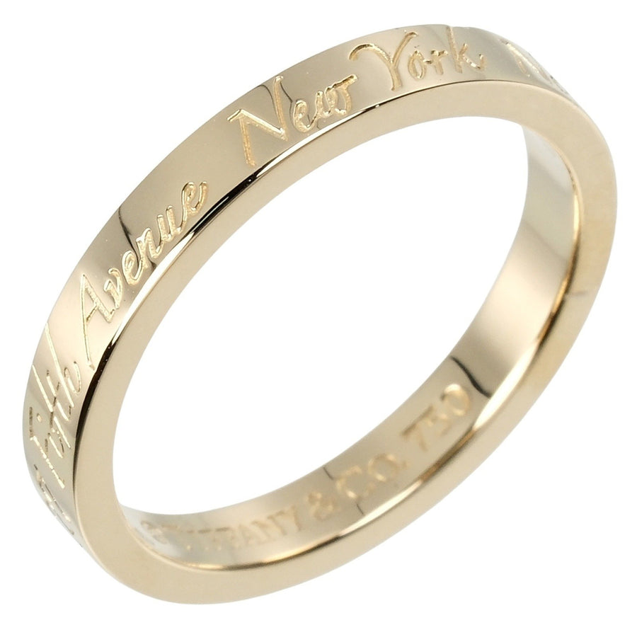 Tiffany & Co. Fifth Avenue New York Ring Band