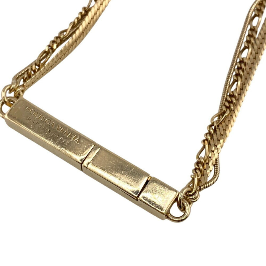 Bottega Veneta Chain Necklace MultiChain Design