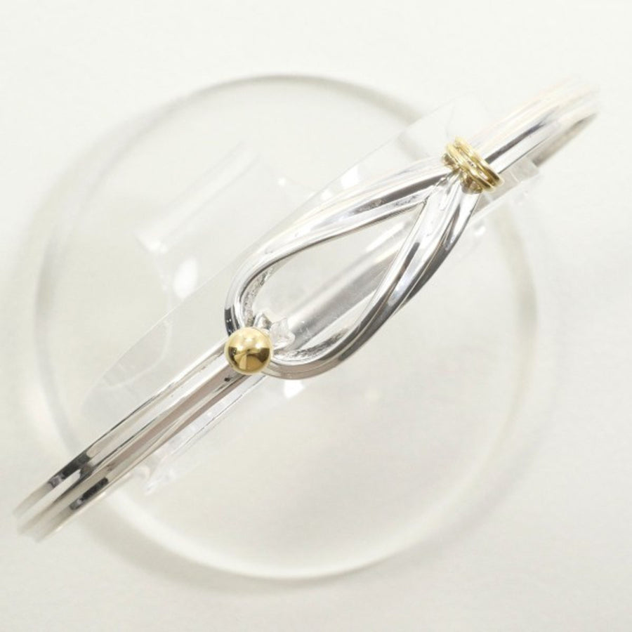 Tiffany & Co. Double Loop Bracelet Gold Accents