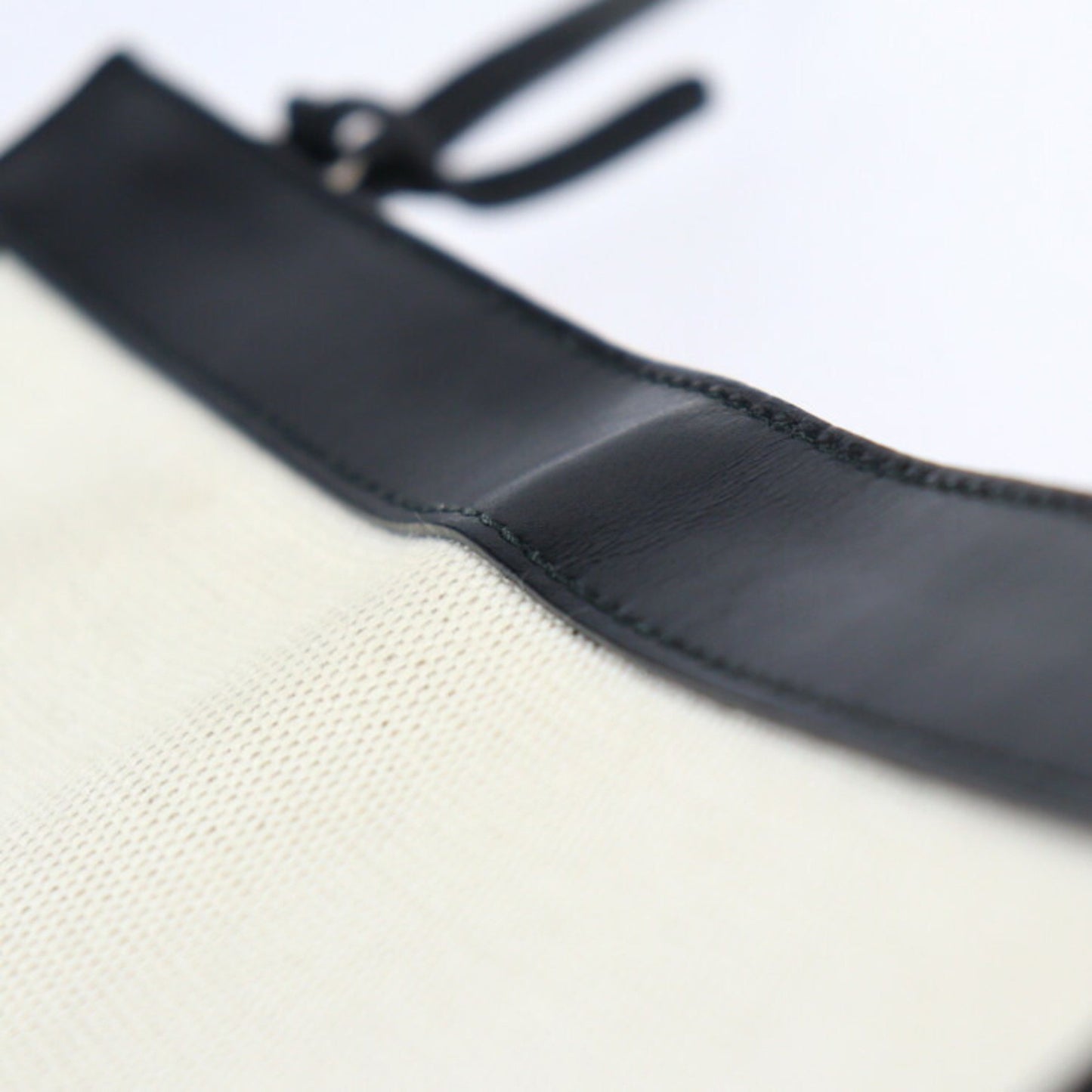Balenciaga Black Canvas Clutch