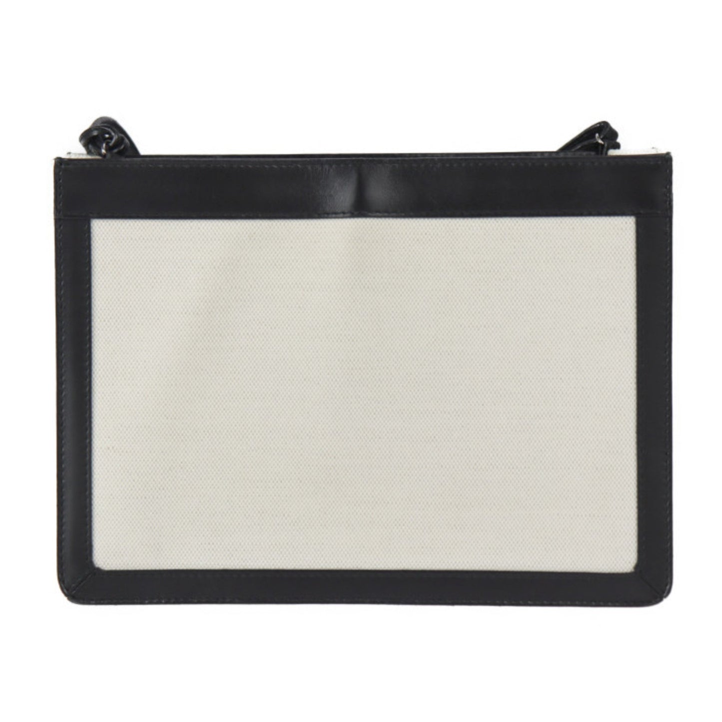 Balenciaga Black Canvas Clutch