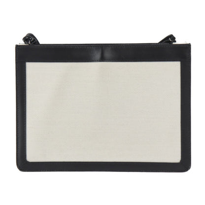 Balenciaga Black Canvas Clutch