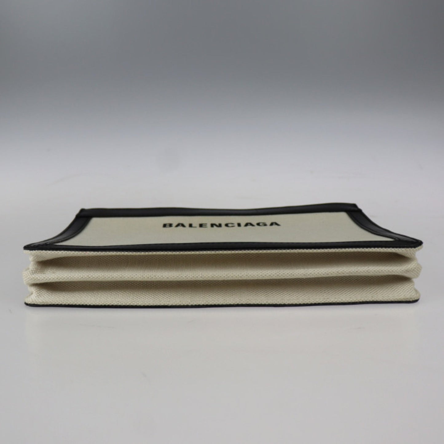 Balenciaga Black Canvas Clutch