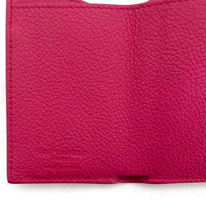 Saint Laurent Pink Leather Wallet