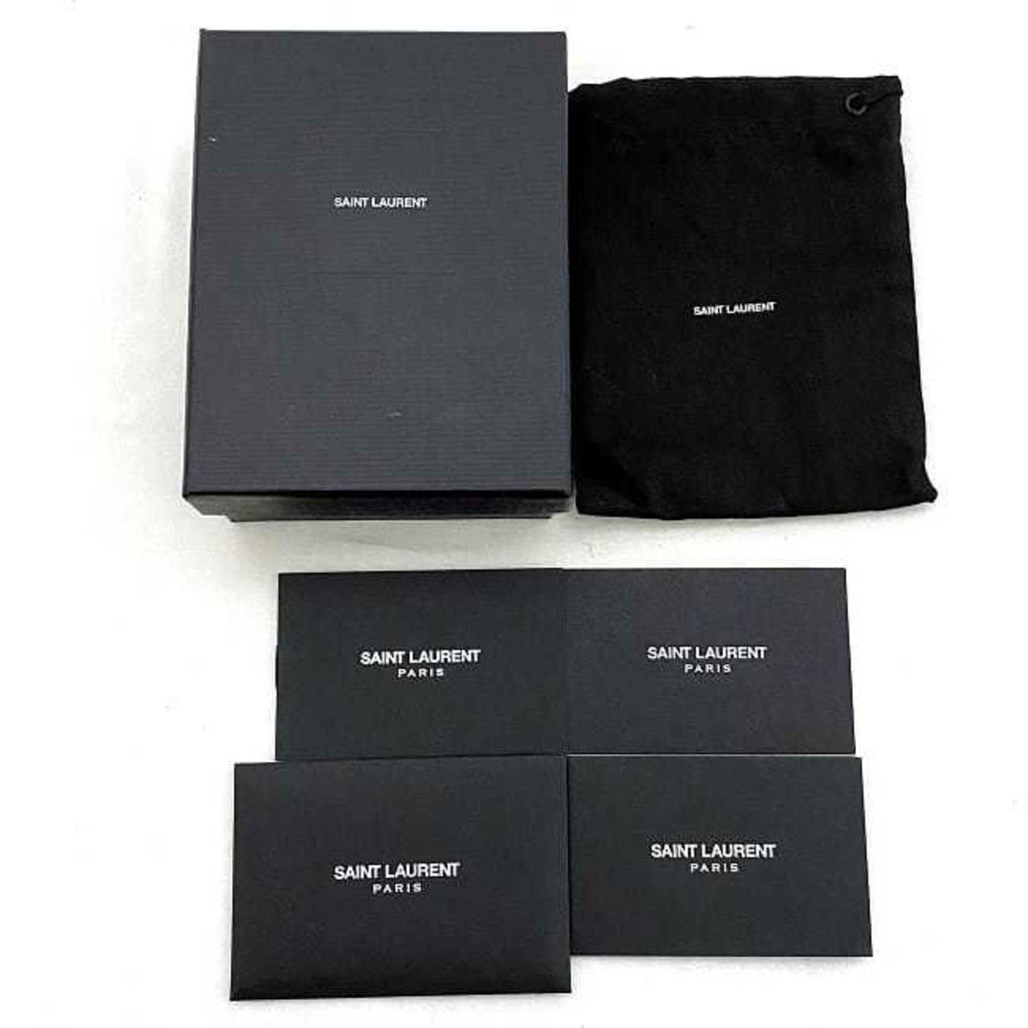 Saint Laurent Pink Leather Wallet