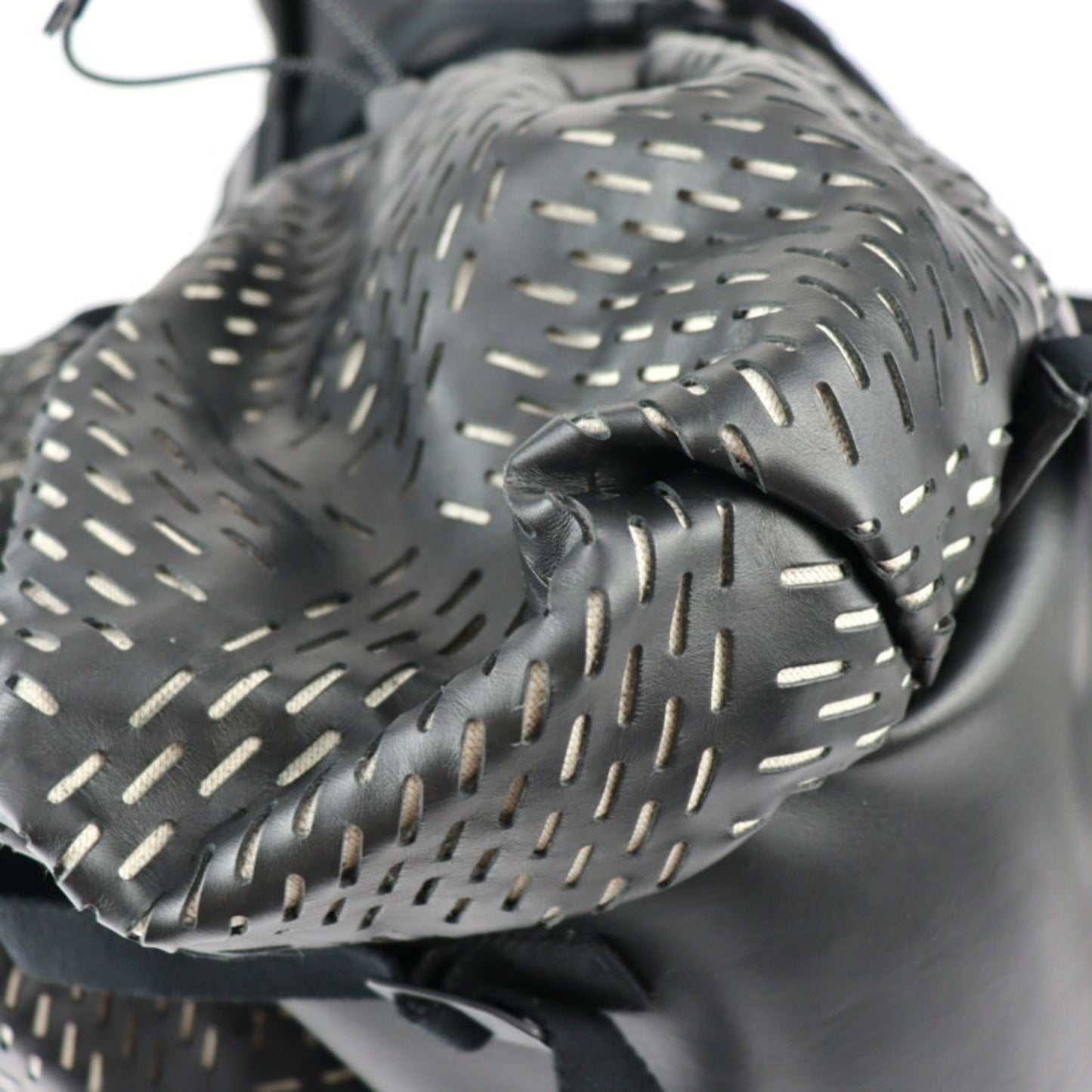 Bottega Veneta Black Pony-style Calfskin Backpack