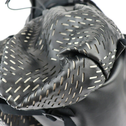 Bottega Veneta Black Pony-style Calfskin Backpack