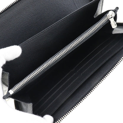 Louis Vuitton Black Leather Zippy Organizer