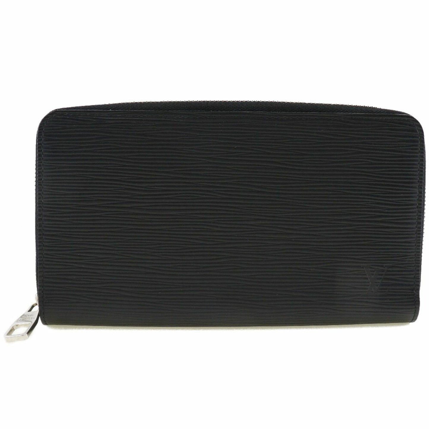 Louis Vuitton Black Leather Zippy Organizer