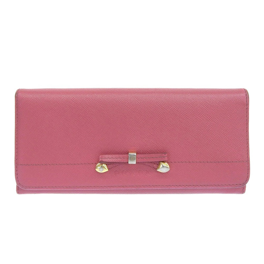 Prada Pink Leather Ribbon