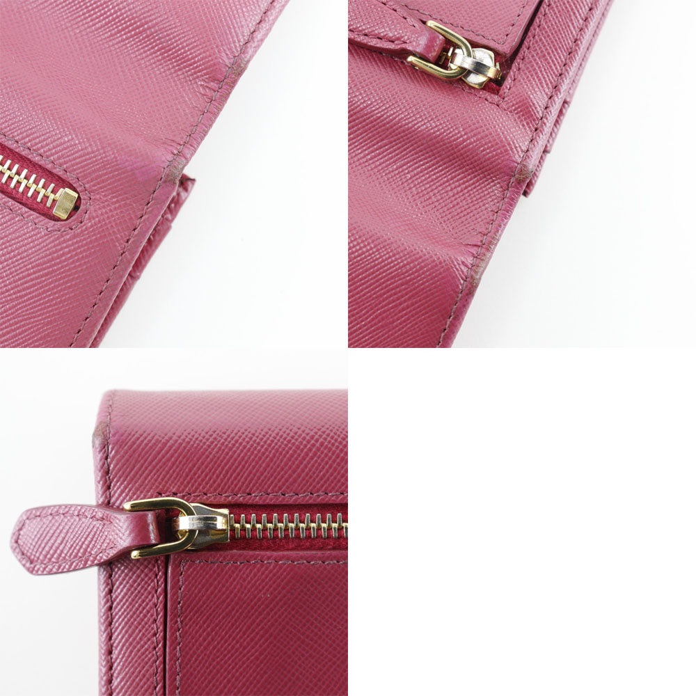 Prada Pink Leather Ribbon