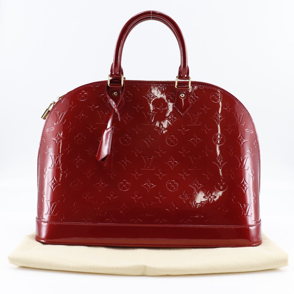 Louis Vuitton Red Patent Leather Alma