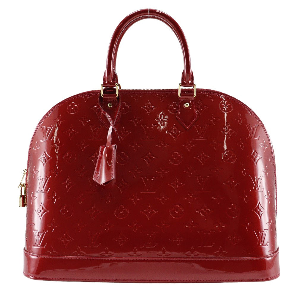 Louis Vuitton Red Patent Leather Alma