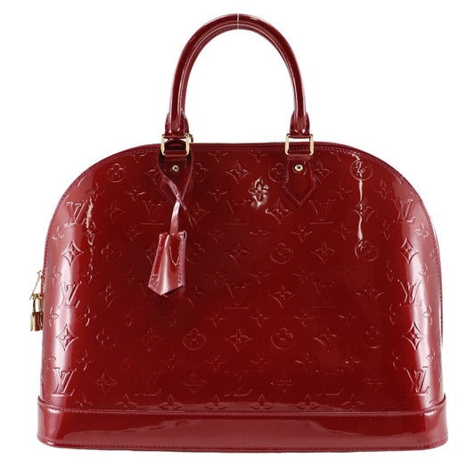 Louis Vuitton Red Patent Leather Alma