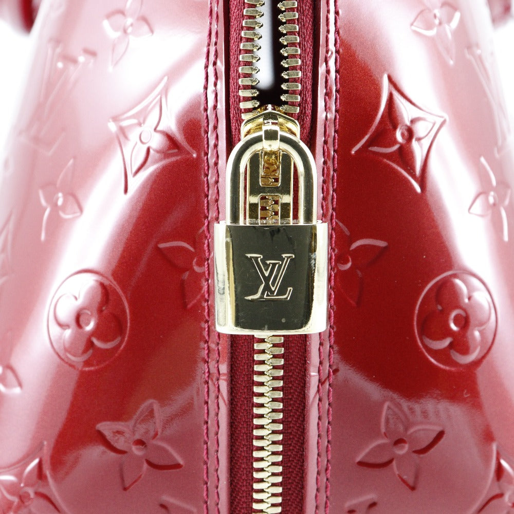 Louis Vuitton Red Patent Leather Alma