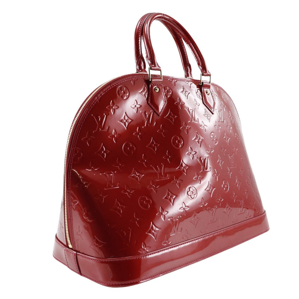Louis Vuitton Red Patent Leather Alma