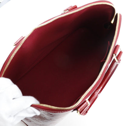 Louis Vuitton Red Patent Leather Alma