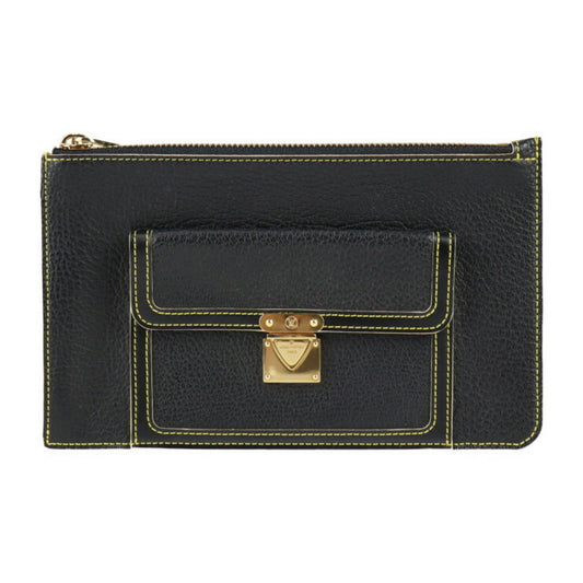 Louis Vuitton Black Leather Wallet