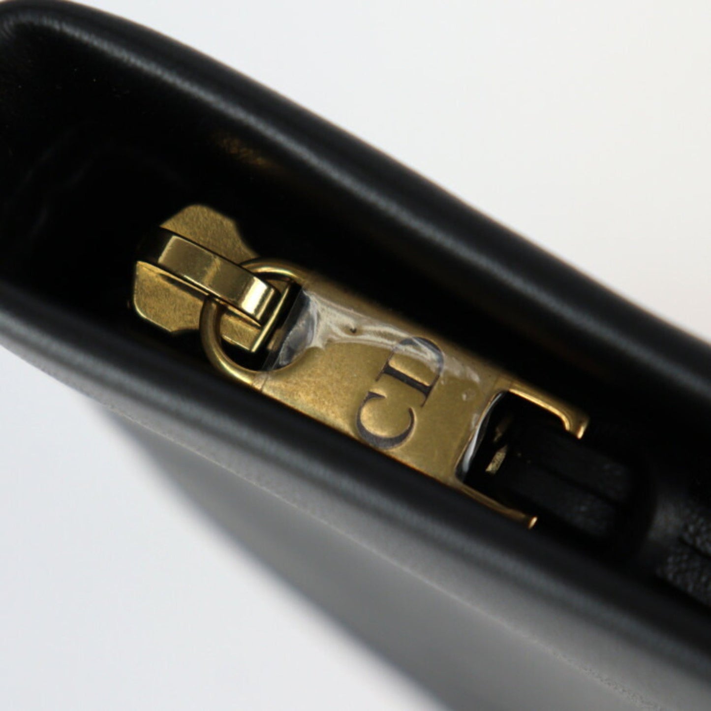 Dior Black Leather Clutch