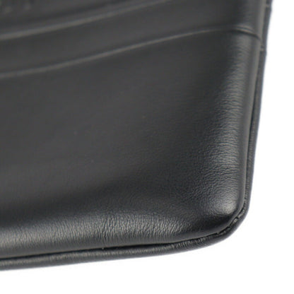 Dior Black Leather Clutch