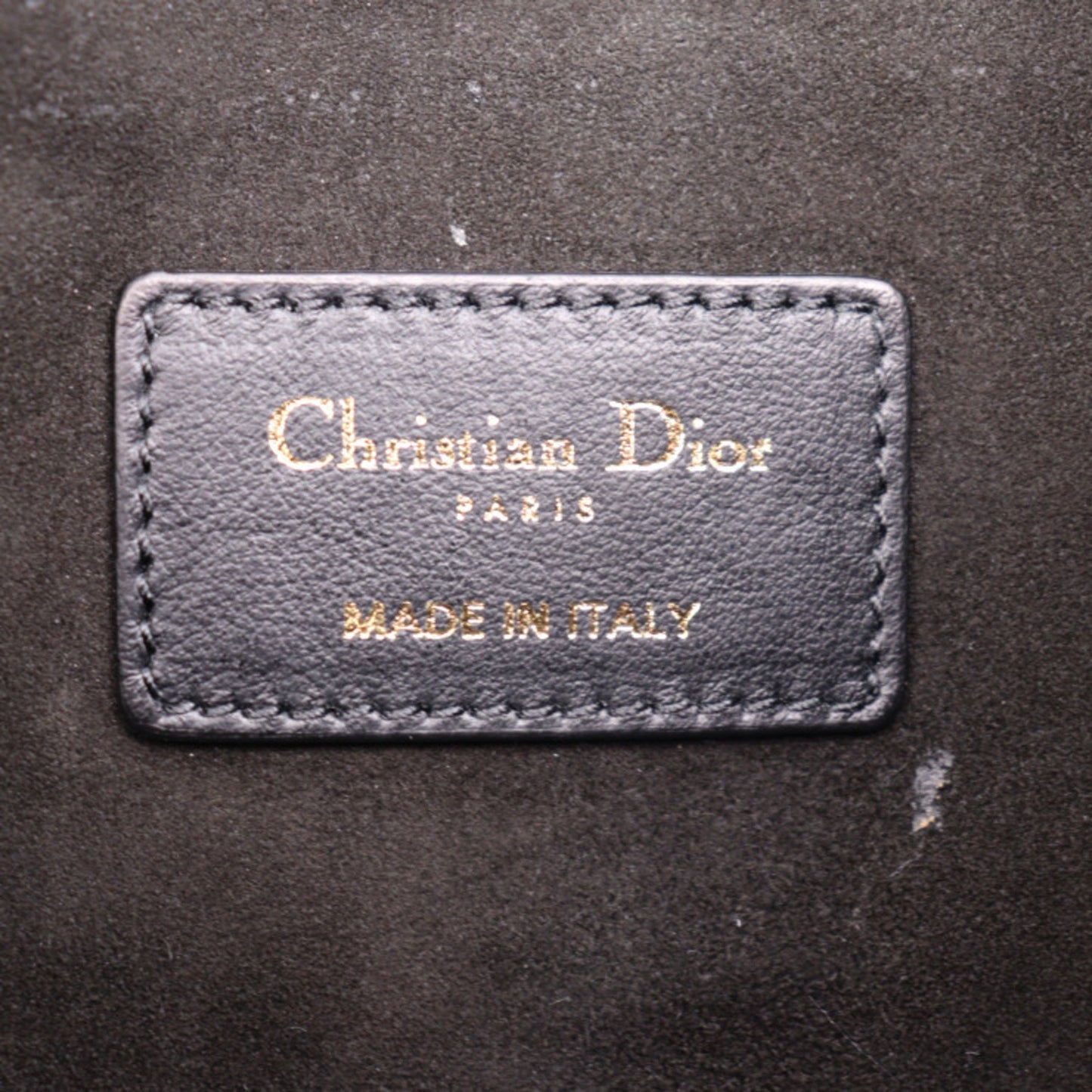 Dior Black Leather Clutch
