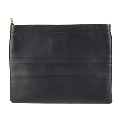 Dior Black Leather Clutch