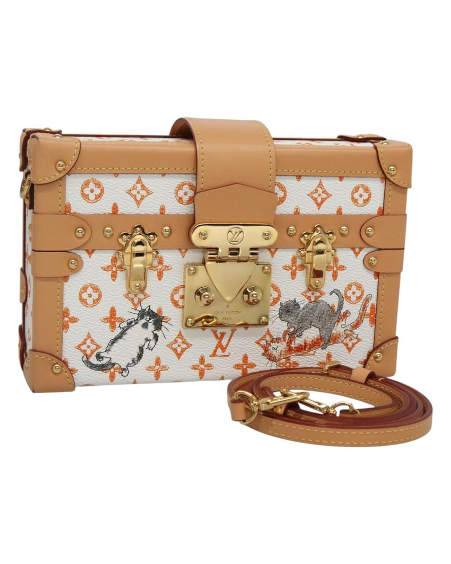 Louis Vuitton Petite Malle Catogram Handbag