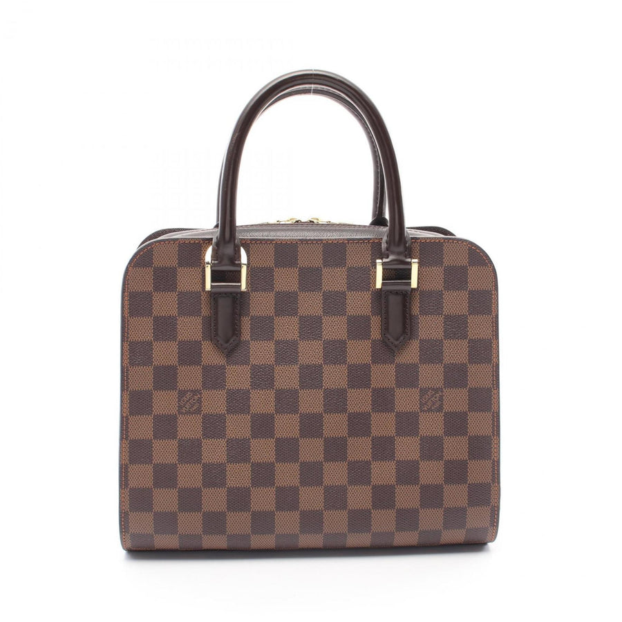 Louis Vuitton Mini Lin Handbag Zip Closure