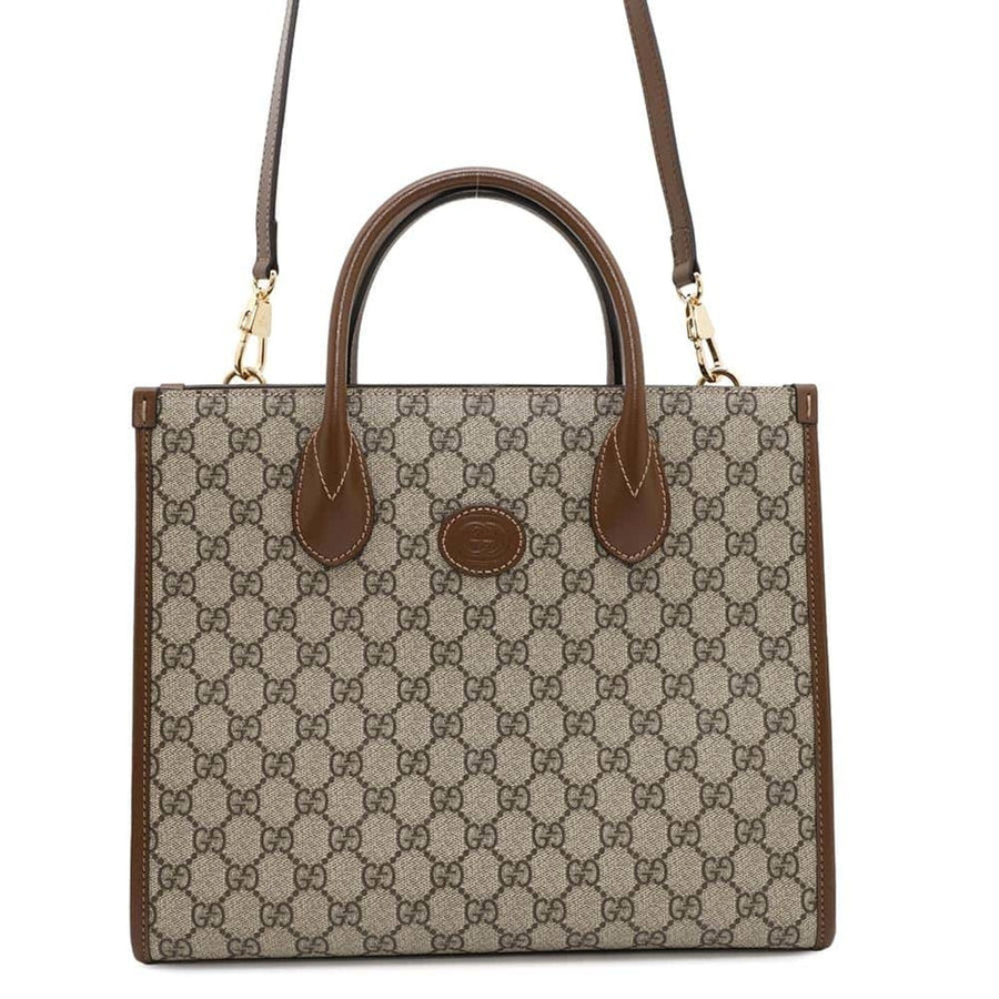 Gucci Gucci Tote Bag GG Supreme Canvas