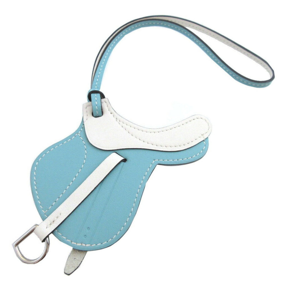 Hermes Leather Saddle Bag Charm