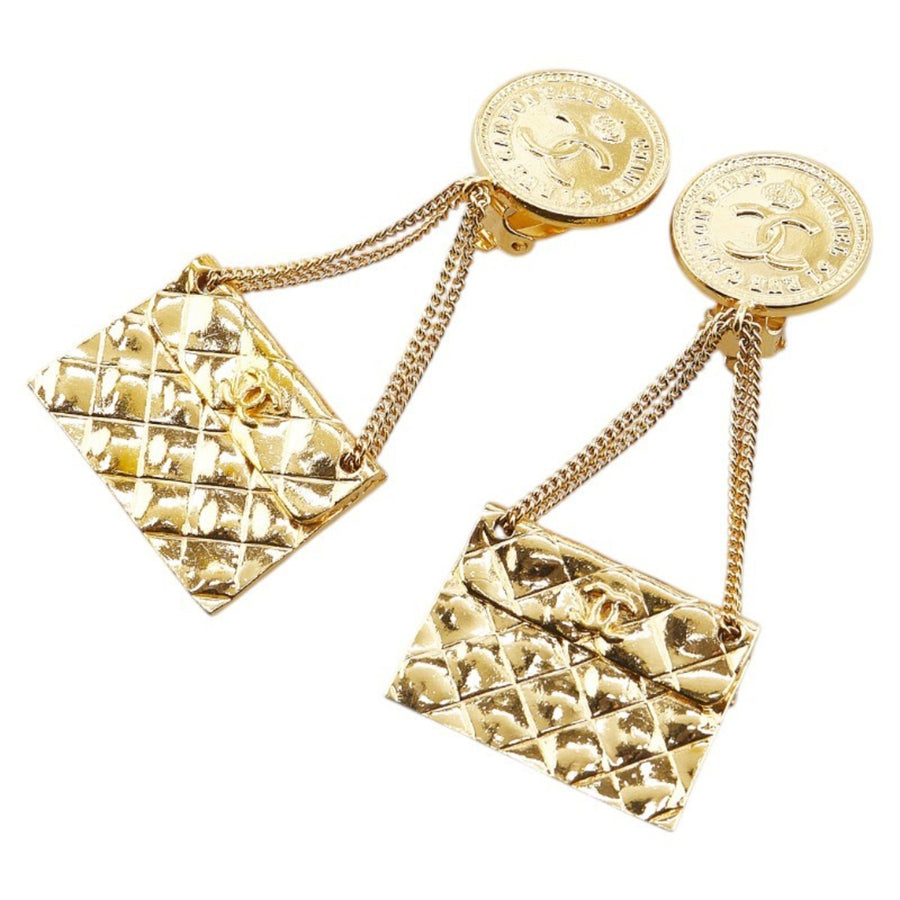 Chanel Chanel Coin Earrings