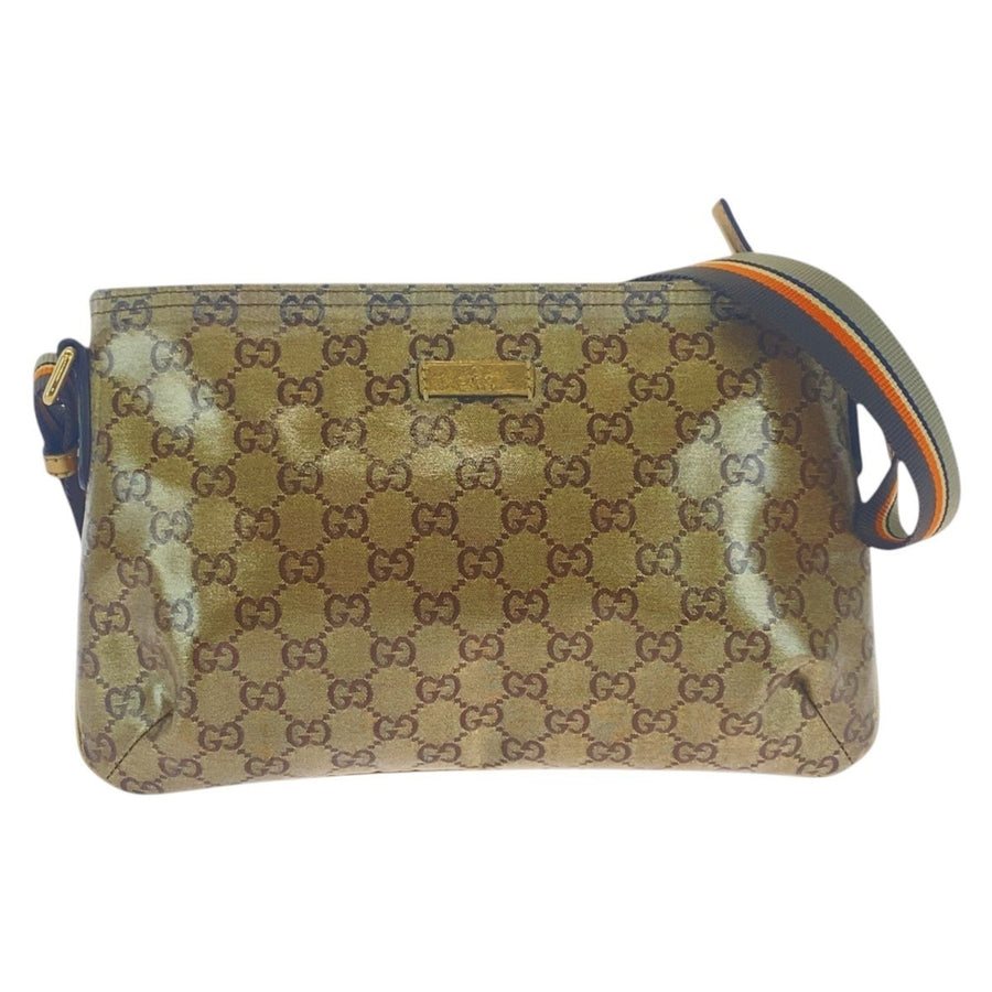 Gucci Gucci GG Coated Canvas Crossbody Bag