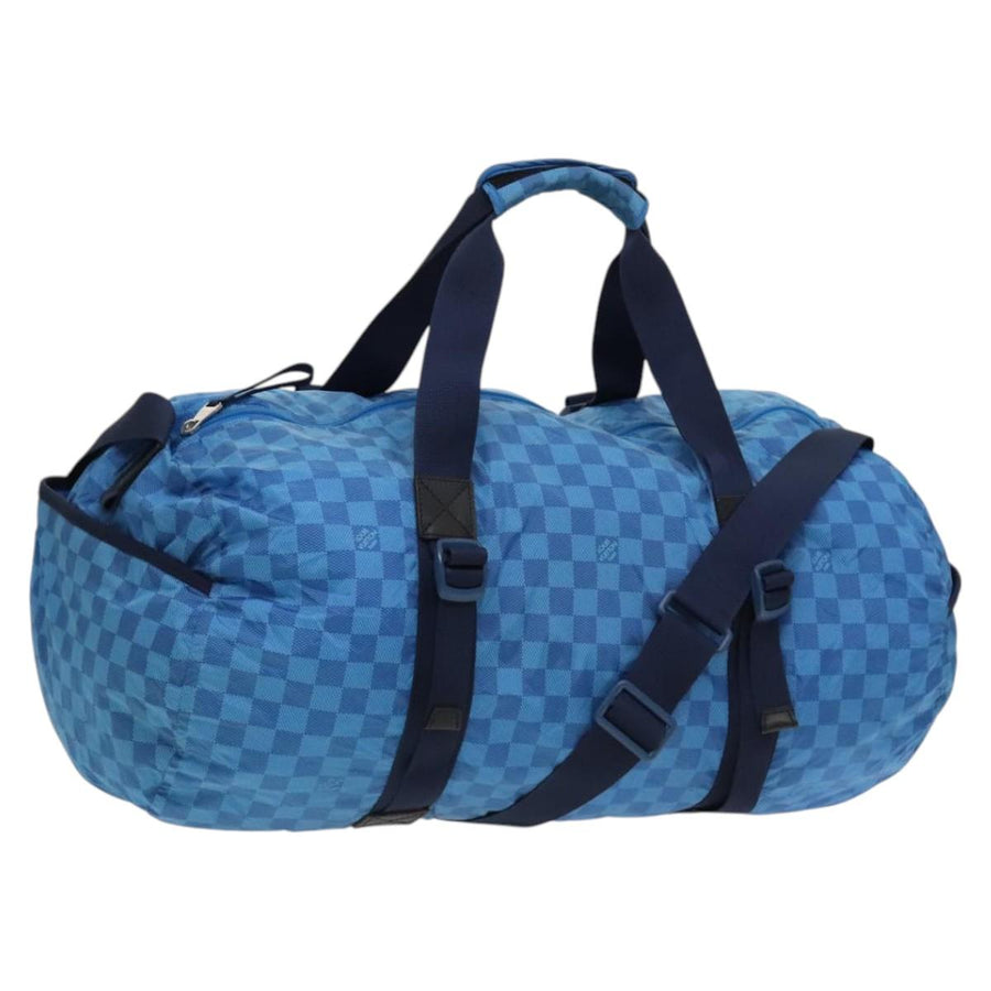 Louis Vuitton Keepall Bandouliere 50 Damier Azur Duffel