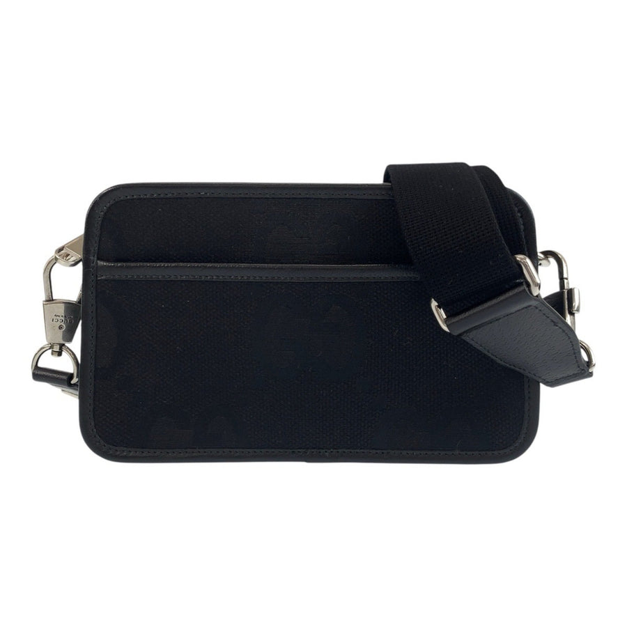 Gucci Crossbody Bag  Canvas Leather