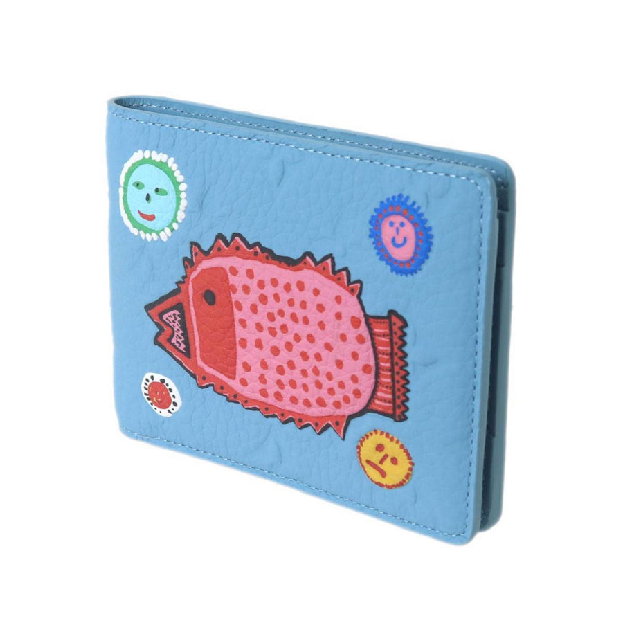 Louis Vuitton Leather Wallet with Fish Design