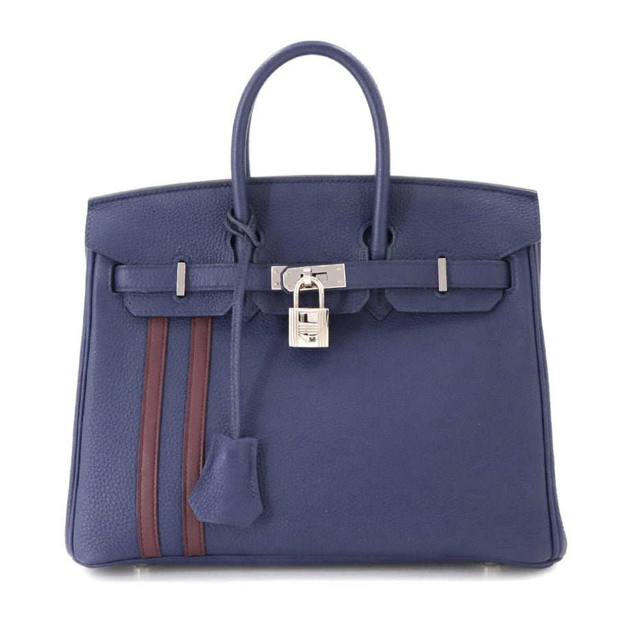 Hermes Birkin 25 Leather Handbag