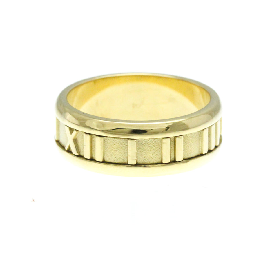 Tiffany & Co. Atlas Ring Roman Numerals