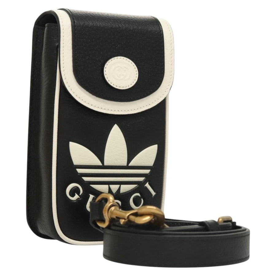 Gucci Gucci Adidas Leather Phone Bag