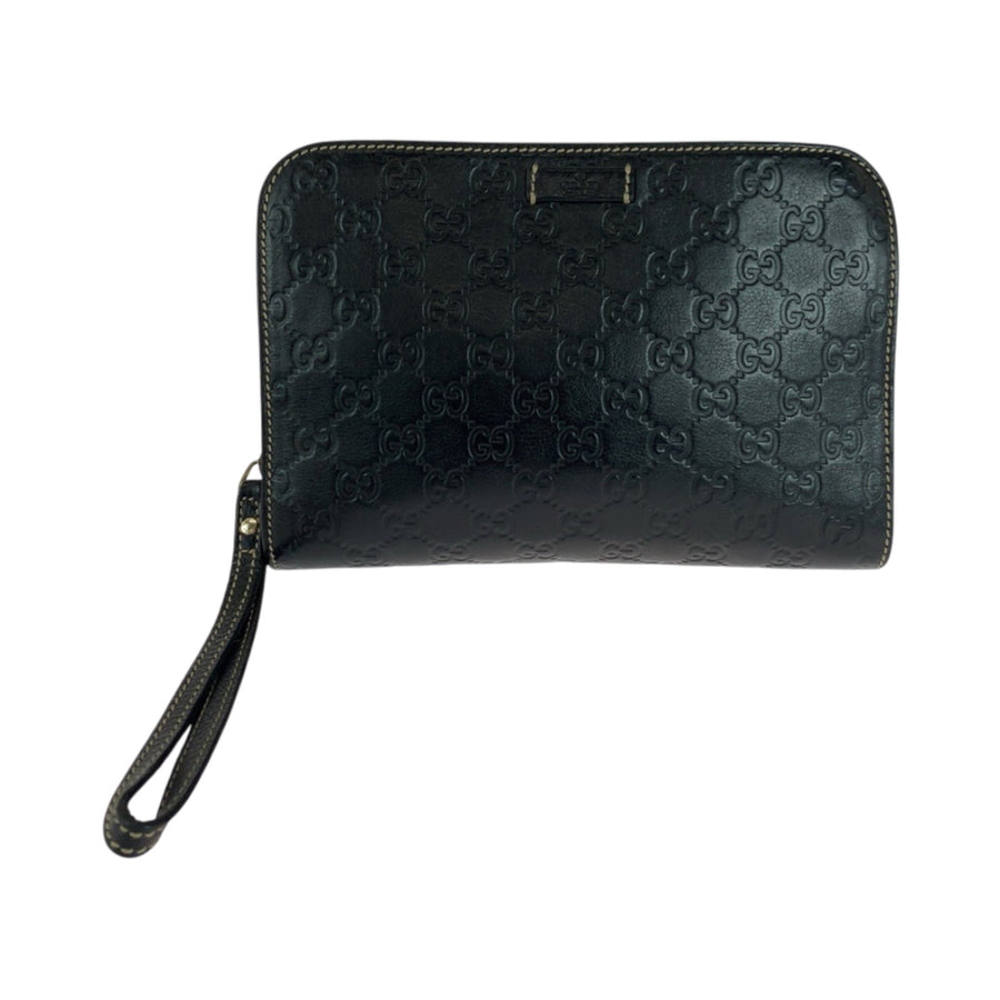 Gucci Clutch GG Pattern Leather