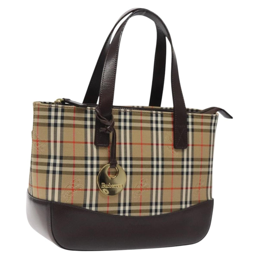 Burberry Mini Tote Bag Check Pattern