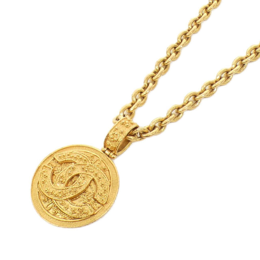 Chanel Pendant Necklace Medallion Design