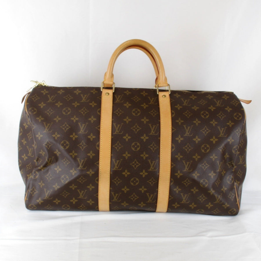 Louis Vuitton Keepall Bandouliere 55 Monogram Canvas Travel