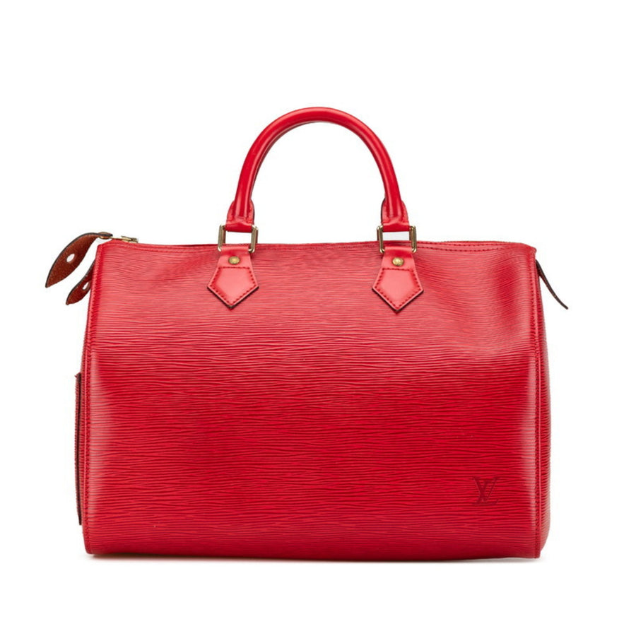 Louis Vuitton Speedy 30 Zip Closure Handbag