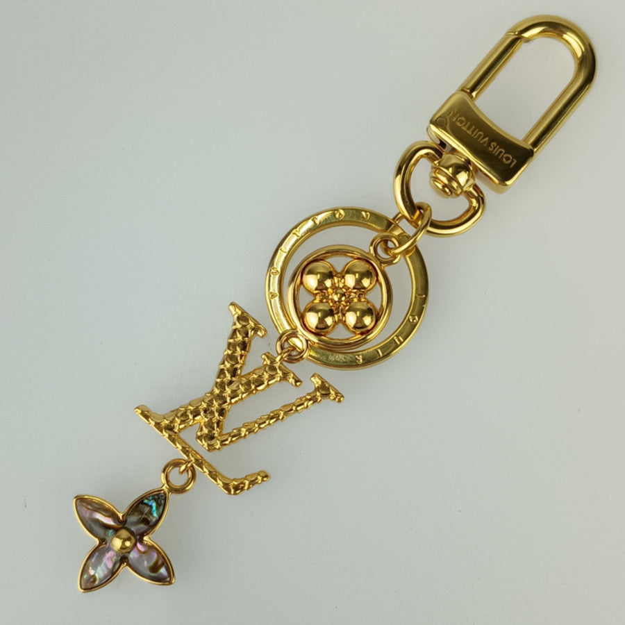 Louis Vuitton LV Rotating Keychain Shell Detail