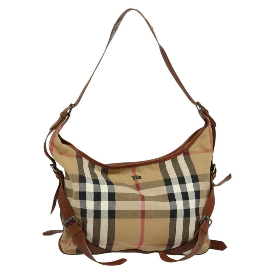 Burberry Nova Check Hobo Bag