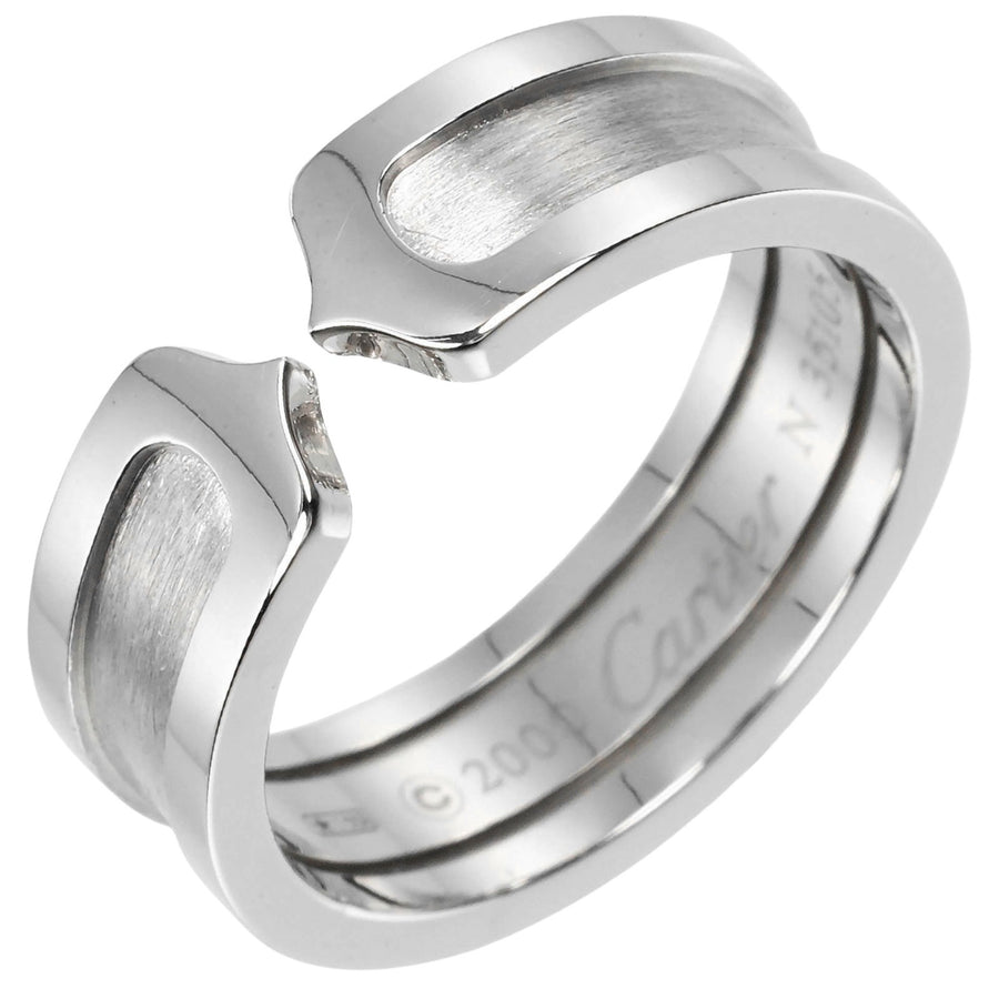 Cartier Trinity Ring Classic Platinum Bands