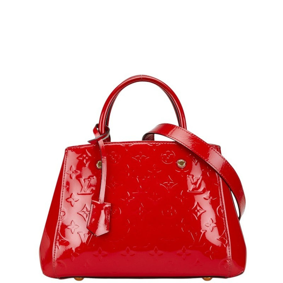 Louis Vuitton Lockme II Handbag Patent Leather
